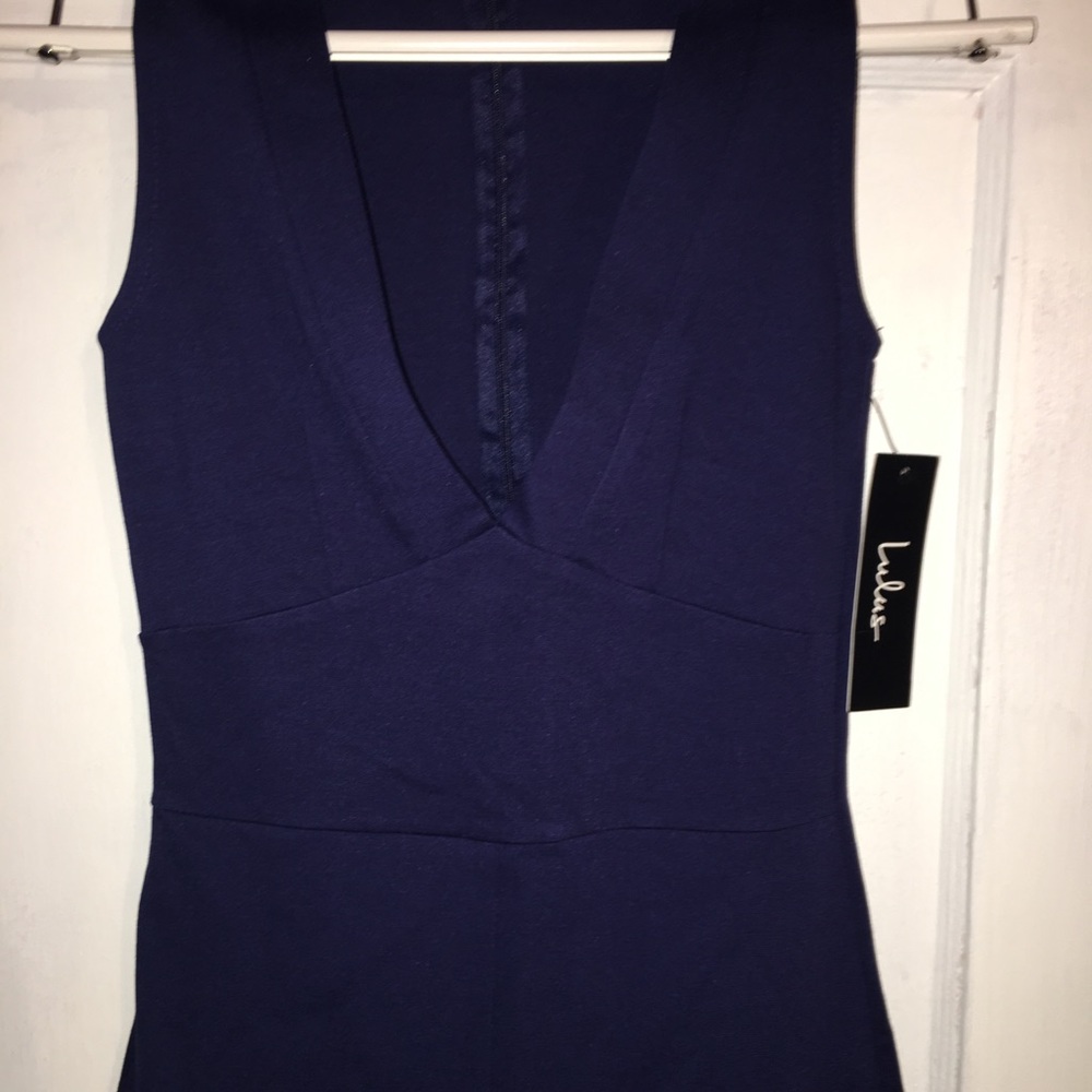 Lulus XS Dress Dark Blue